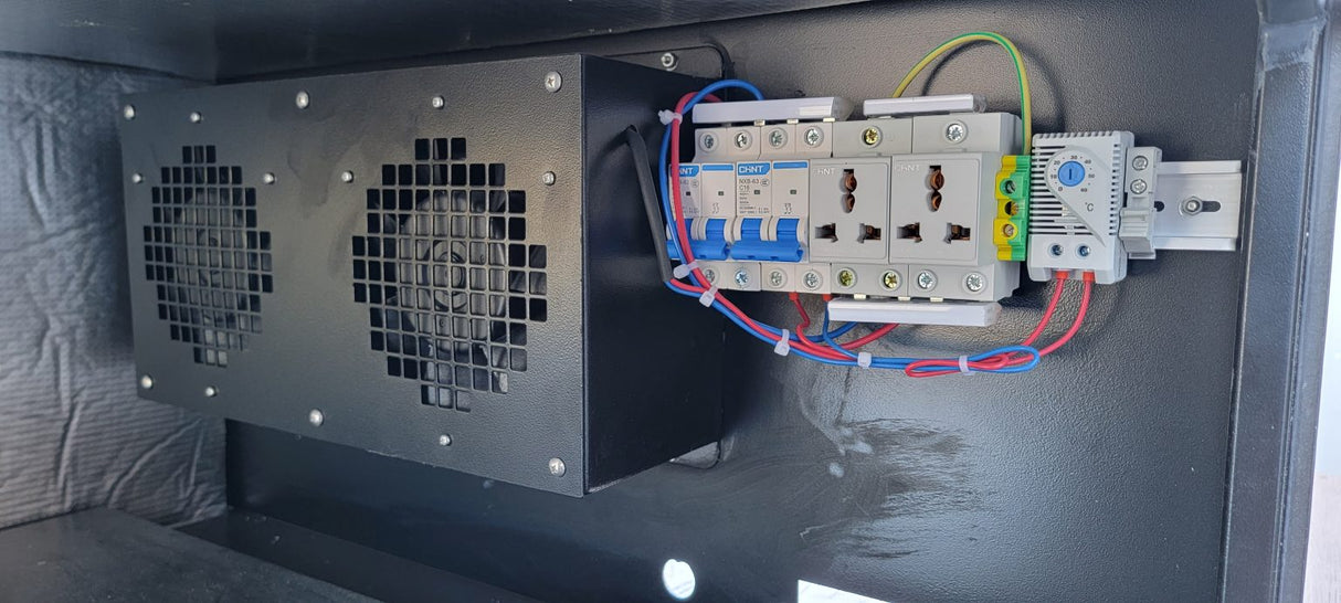 Outdoor Projector Enclosure - Fan Cooled